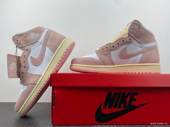 OG Retro Air Washed FD2596-600 (Women's) Jordan 1 High Pink 0703